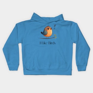 I like Birds Kids Hoodie